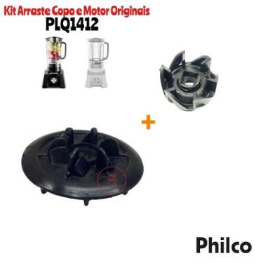 Imagem de Kit Arrastador do Motor e do Copo Liquidificador PLQ1412 - Philco