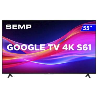 Imagem de Smart TV Semp LED 55 Polegadas 4K UHD Google TV 55S61 - Semp Tcl