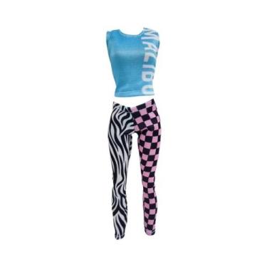Imagem de Conjunto De Roupas De Boneca Bjd De 30cm, Vestido Fofo De Menina, Maqu