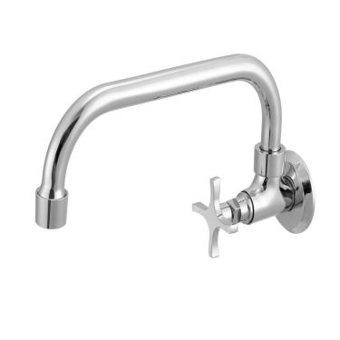 Imagem de Torneira para Cozinha Parede Soluz Meber Metais Cromado