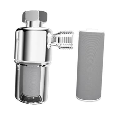 Imagem de ＫＬＫＣＭＳ Purificador de água de banho Pré-filtro Limpeza de banho Filtro de água dura resistente ao calor para chuveiro Limpeza doméstica, Cobre