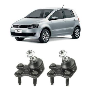 Imagem de Par Pivô Da Suspensão Dianteira Volkswagen Fox 2008 2009 10 - QualyKit