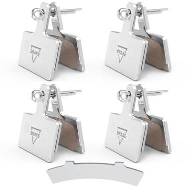 Imagem de Acrebow Conjunto De Pastilhas Freio Cerâmica Para Bicicleta, Compatível Com Tektro Shimano Trp Deore Br-M575 B01S Mt200 M525 M515 T615 T675 M505 M495 M486 M485, Mountain Mtb E-Bike Bicicleta A Disco