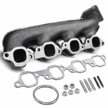 Imagem de A-Premium Coletor de escape esquerdo com kit de junta compatível com Chevrolet Silverado Avalanche Suburban GMC Sierra 2500 3500 HD Classic Yukon V8 8.1L