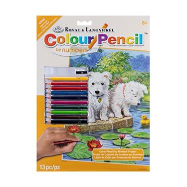 Imagem de Lápis de cor real e Langnickel por número, Westies