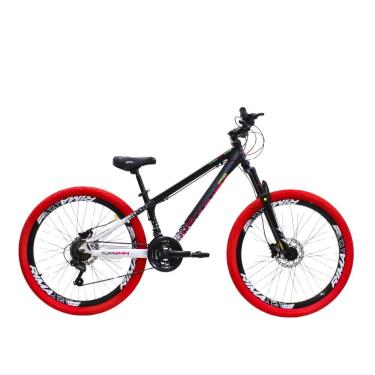 Imagem de Bicicleta Aro 26 Viking Tuff x44 21 Vel Quadro em Alumínio Freio a Disco Freestyle