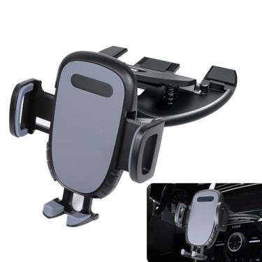 Imagem de Hbxdeco Suporte de telefone de CD para carro, suporte de telefone para slot de CD, rotação de 360°, suporte de celular para CD player, slot de CD ajustável para todos os smartphones, acessórios de