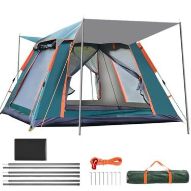 Imagem de Barraca de Camping, 2025 Atualização （Aumentar A áRea Do Telhado + Tapete ImpermeáVel）Instalação Totalmente Automática, de Proteção Solar de Proteção Chuva e Vento, 2-3 Pessoas