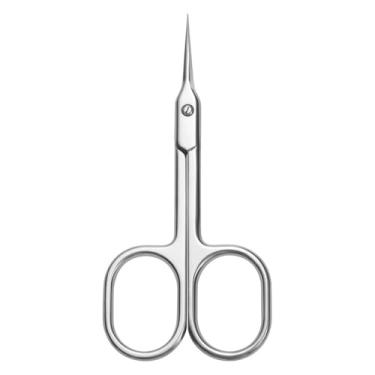 Imagem de Tesoura de unha cotovelo de aço inoxidável para manicure, 1 peça, 9,6 cm