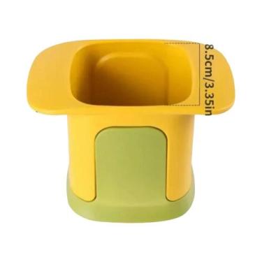 Imagem de Picador De Legumes 2 Em 1, Fatiador Manual De Batata, Cenoura, Cebola,