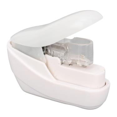Imagem de Irfora Grampeador Seguro Tamanho Compacto Stapleler Sem Grampo, 4 Folhas Capacidade, Grampeador Seguro, Uso Versátil, Mecanismo Assistido por Energia para Trituração de Papel Seguro