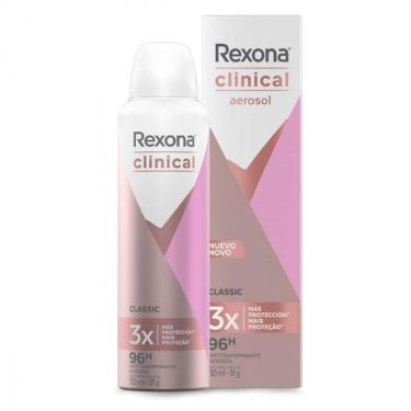 Imagem de Desodorante Antitranspirante Rexona Clinical Feminino Classic Rexona