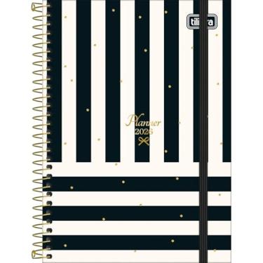 Imagem de Planner Semanal Espiral 12,9 x 18,7 cm West Village 2026 - Linhas horizontais e verticais