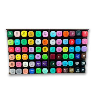 Imagem de Nicho Organizador Expositor P/ 60 Canetas Canetinhas Touch