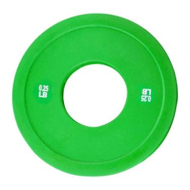 Imagem de IEUDNS Halteres com anilhas para treinamento de força e exercícios em academia em casa, Verde 0.25lb, 12 Cm X 12 Cm X 0.9