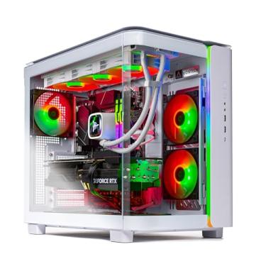 Imagem de Skytech Gaming PC Desktop King 95, Ryzen 7 9800X3D 4,7 GHz (5,2 GHz), NVIDIA RTX 5070 Ti 16GB, SSD NVMe Gen4 1TB, 32GB DDR5 RAM 5600 RGB, 850W Gold ATX 3 PSU, ARGB AIO de 360 mm, Wi-Fi, Win 11