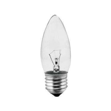Imagem de Lâmpada Incandescente Taschibra Vela Clara 25W E14 220V