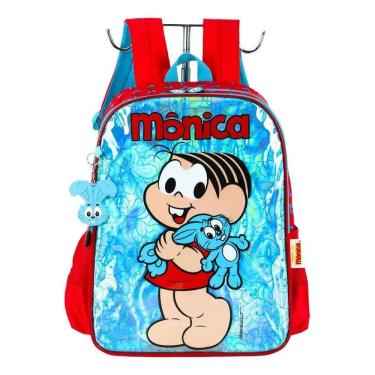 Imagem de Mochila Turma Da Monica Infantil Feminina Escolar Costas