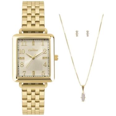 Imagem de Relógio Condor Feminino Ref: Co2035Njn/K4X Dourado +