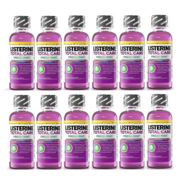 Imagem de Enxaguante bucal Listerine Total Care Fresh Mint 95 ml Tamanho de viag