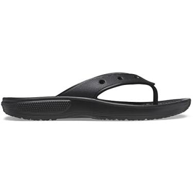 Imagem de Chinelo Classic Flip, Crocs, Adulto Unissex, Black, 35