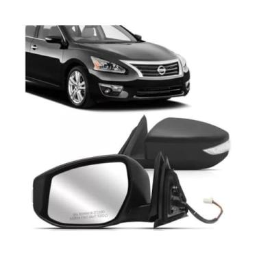 Imagem de Retrovisor Altima 2013 A 2015 Controle Eletrico Com Pisca