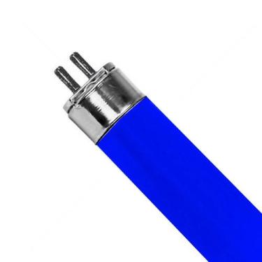 Imagem de Lâmpada Tubular Fluorescente 14w T5 55cm Azul 55cm G5 - G-LIGHT, 110V/