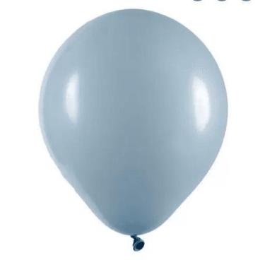 Imagem de BALÃO REDONDO LISO - ART-LATEX Nº 07 -  AZUL CLARO - Pacote com 50 uni