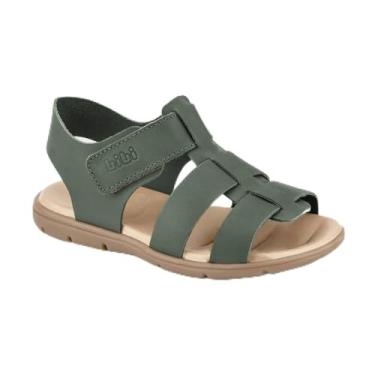 Imagem de Sandália Infantil Bibi Basic Sandals Kids Verde Folha 36