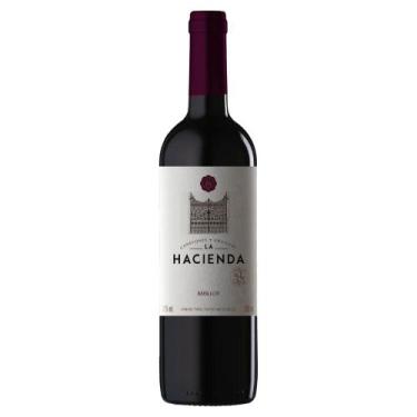 Imagem de Vinto Tinto Uruguaio La Hacienda Merlot - Aurora Uruguai