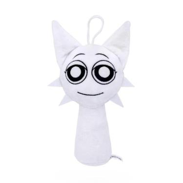 Imagem de Jogo Plush Toy Super JAKES Sprunki para crianças adultas, branco