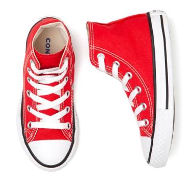 Imagem de Tênis Infantil Converse All Star Ct Core Hi (18 ao 25) Ck0003 (ver22) Cor Vermelho Tamanho 24