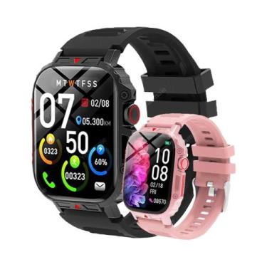 Imagem de Relógio Inteligente Militar Masculino Para Atividades Ao Ar Livre Com 