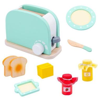 Imagem de Green Up Kitchen House Toys Group, 11 peças torradeiras, brinquedos de
