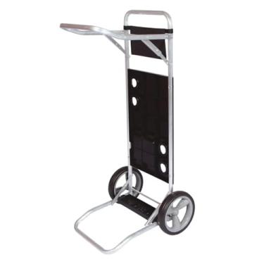 Imagem de Carrinho de Praia Aluminio Com Avanço Lillos Pet (Preto, SEM Avanço)