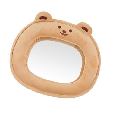 Imagem de Kokiya Espelho retrovisor para carro de bebê, espelho para banco traseiro de carro, acessório prático e bonito para automóveis, visão clara, Urso