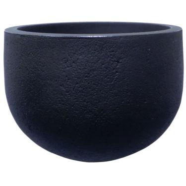 Imagem de Vaso Redondo Rústico Com 57cm Grafite - Jvrrg57 - Japi