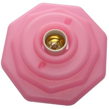 Imagem de Plafon Octagonal Rosa - 1012-e - Double