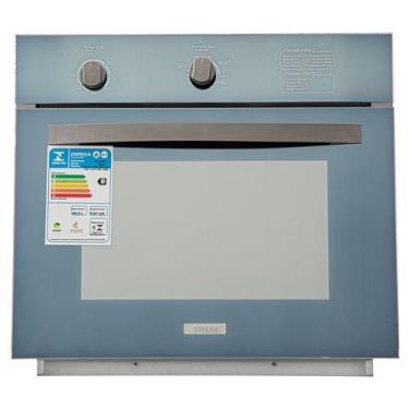 Imagem de Forno à Gás de Embutir Stelar 46 litros Topázio Espelhado, Espelhado, 