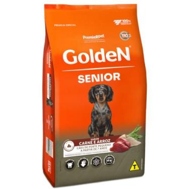Imagem de Ração Golden Formula para Cães Sênior de Porte Pequeno Sabor Carne e A