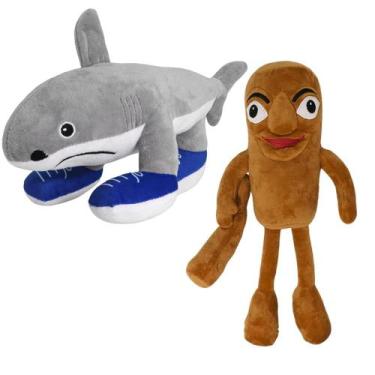 Imagem de Brinquedo de pelúcia TBKETR Italian Brainrot Tung Tung Tung Sahur 48cm