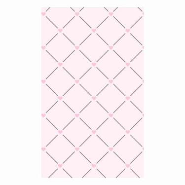 Imagem de Papel de Parede Decorativo Coração - Adesivo Autocolante 3M - Cromo Si