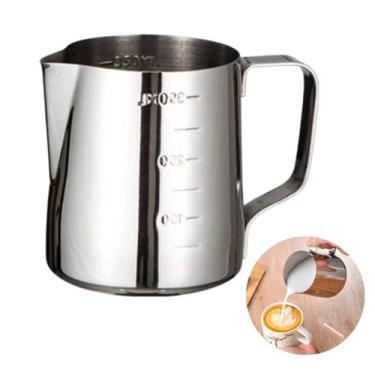Imagem de Jarra Inox Barista Pitcher Cremeira 350 ml Latte Art Premium - Losan