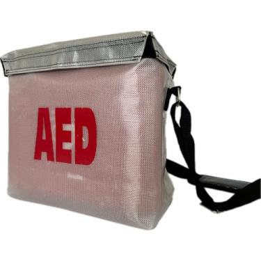 Imagem de Foobag Estojo de transporte de desfibrilador de DEA resistente à água. Bolsa protetora resistente à prova d'água para esportes secundários, médicos, ambulâncias, uso de emergência ao ar livre