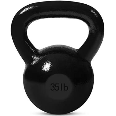Imagem de JFIT Kettlebell Pesos ferro fundido, 15,8 kg