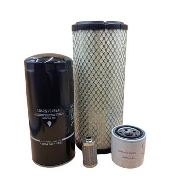 Imagem de Filtro de óleo do motor MT40356015 / Filtro de ar MT40049450 / Filtro de combustível MT40358122 Serve para New Holland Compact Tractor Workmaster 25S