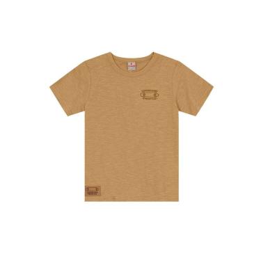 Imagem de Camiseta flamê infantil menino de skate Brandili