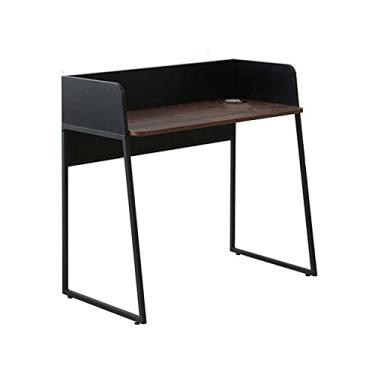 Imagem de Escrivaninha de computador para escritório em casa pequena mesa de estudo de trabalho doméstico moderno estilo simples PC laptop mesa de trabalho 99.8 cm mesa de estudo de estudante, mesa de