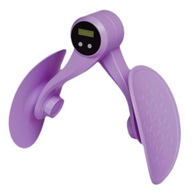 Imagem de KiBcsLic Exercitador inteligente para coxas com aparelho de exercícios para músculos pernas, confortável para melhorar o feminino, equipamento de, Roxo