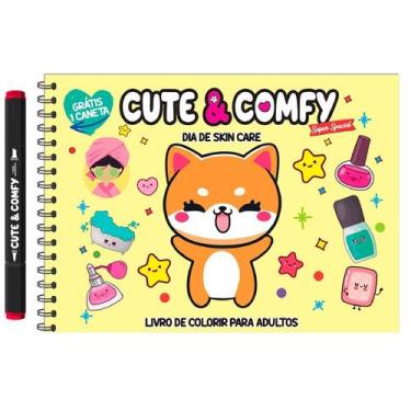 Imagem de Livro - Cute & Comfy Super Special - Livro de Colorir Adulto - Dia de 